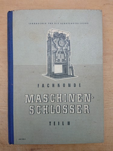 Fachkunde maschinenschlosser - fachkunde,