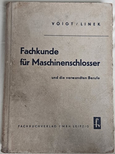 Voigt linek fachkunde - voigt/linek:,