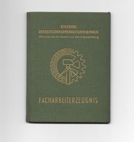 Facharbeiterzeugnis - facharbeiterzeugnis,