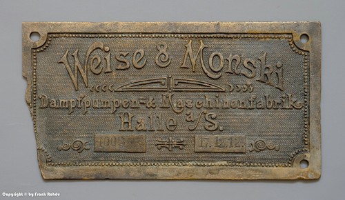 Altes schild weise monski - schild,