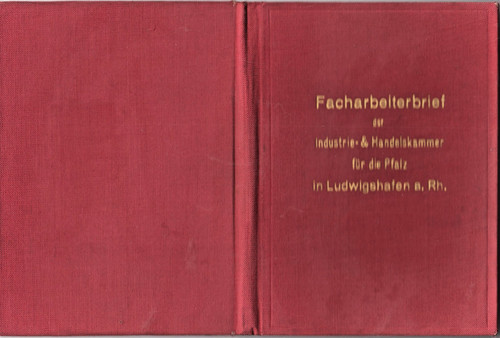 Facharbeiterbrief meisterbrief - facharbeiterbrief,