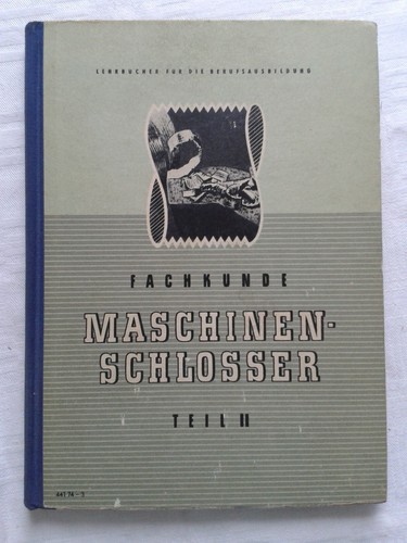 Fachkunde maschinenschlosser - fachkunde,